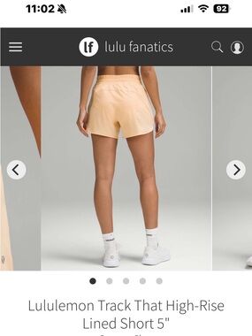 Lululemon size 6 shorts